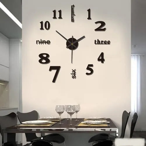 🔥Last Day Promotion 30% OFF⏰3D Wall Decal Decorative Clock (✨FREE SHIPPING)