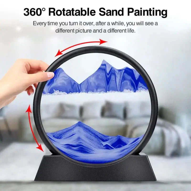 3d Dynamic Sand Art Liquid Motion