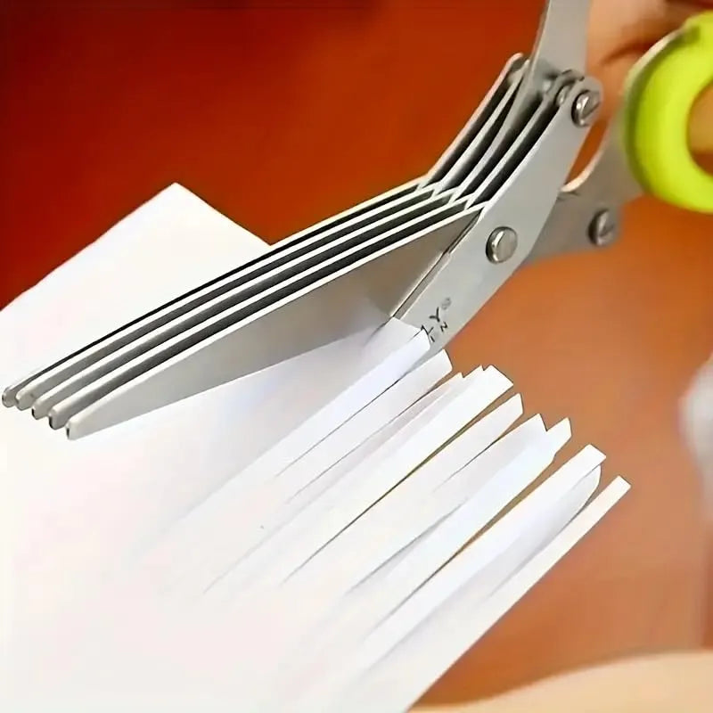 Multi-Layer Vegetable & Herb Chopping Scissor