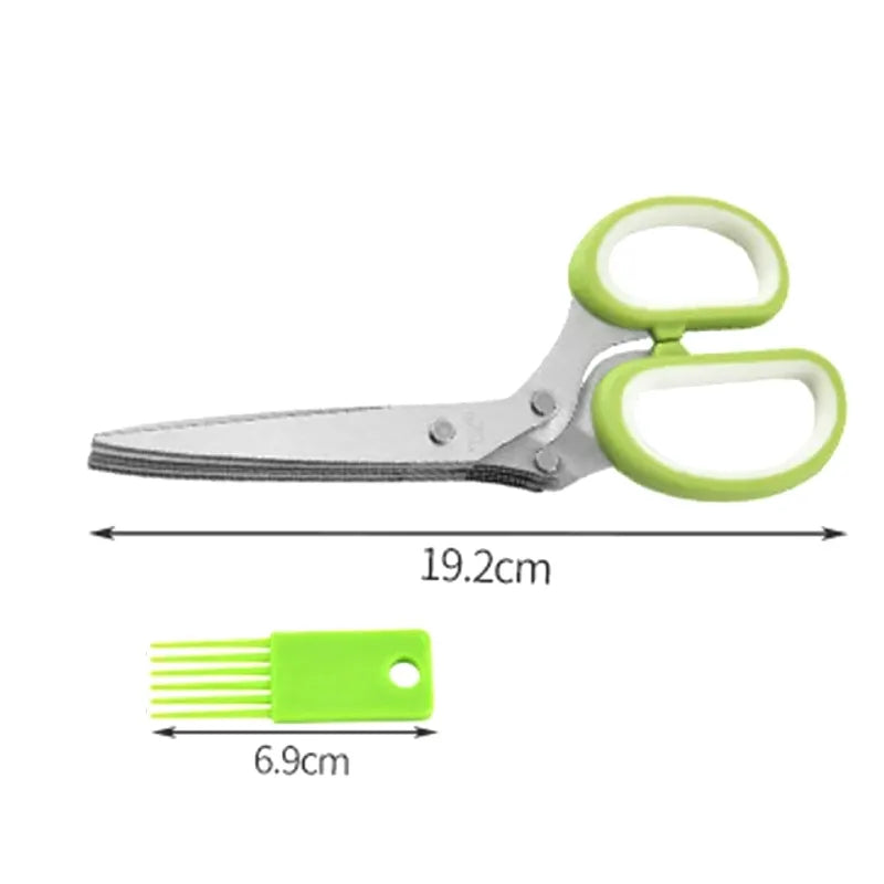 Multi-Layer Vegetable & Herb Chopping Scissor