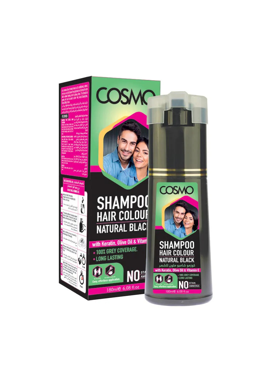 Cosmo Shampoo Hair Color 180ml UAE🇦🇪