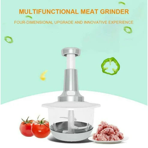 Manual Press Vegetable Chopper