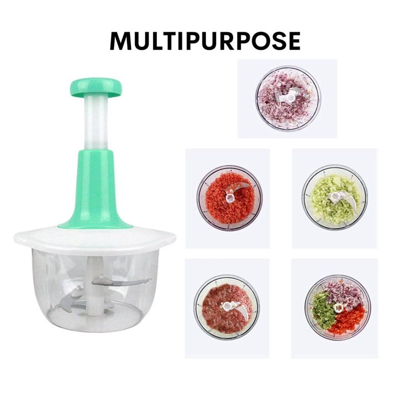 Manual Press Vegetable Chopper